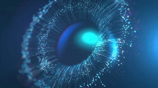 AI-generated visual concept